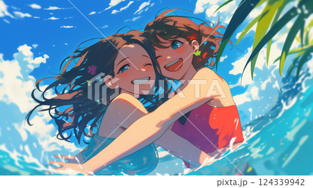 水着の女性 124339942