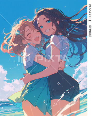 水着の女性 124339948