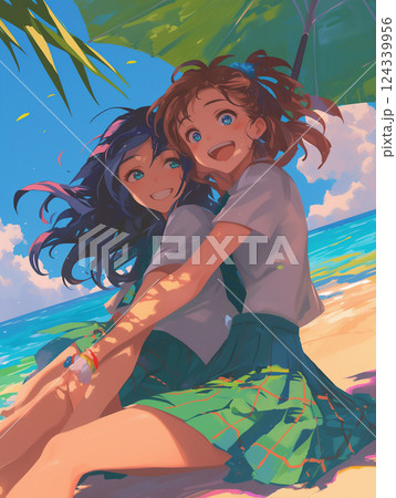 水着の女性 124339956