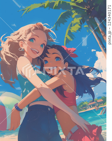 水着の女性 124340171