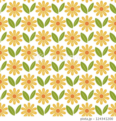 Flowers Seamless backgroud Flowers Seamless backgroud 124341200