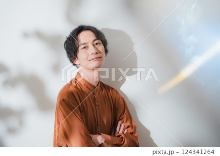爽やかな男性ポートレート 爽やかな男性ポートレート 124341264