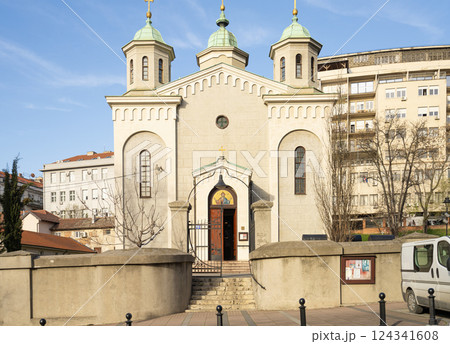 The Ascension Orthodox Church in Belgrade, Serbia 124341608