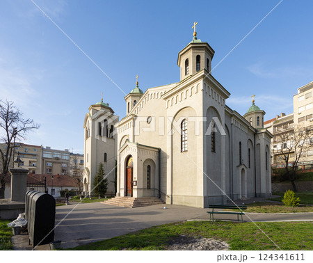 The Ascension Orthodox Church in Belgrade, Serbia The Ascension Orthodox Church in Belgrade, Serbia 124341611