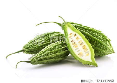 ゴーヤのイメージ素材 ゴーヤのイメージ素材 124341998