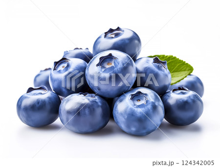 ブルーベリーのイメージ素材 ブルーベリーのイメージ素材 124342005