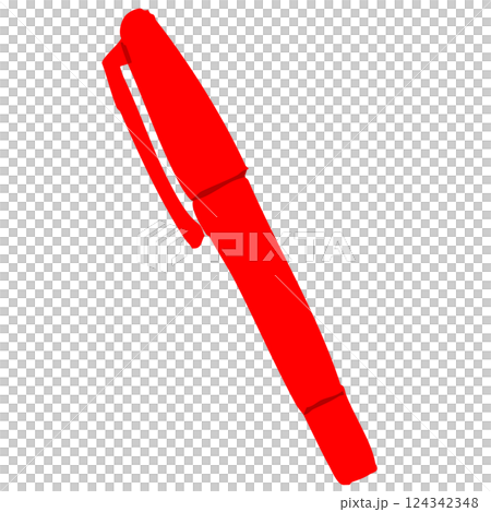 Red pen 124342348
