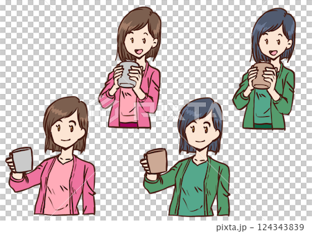 女人與杯子 1 124343839