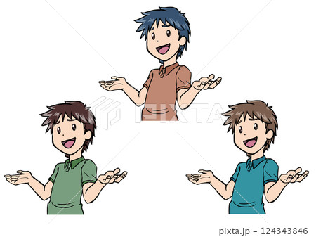 肩をすくめる男性3 肩をすくめる男性3 124343846