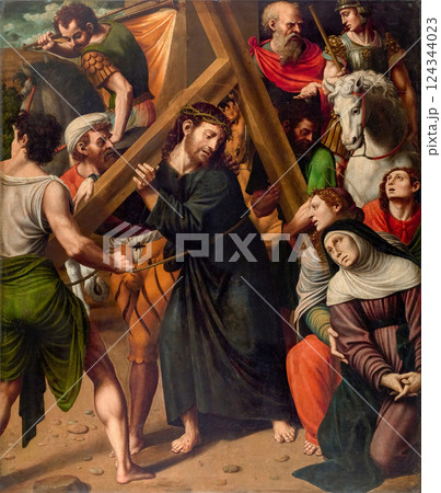 Christ on the Route to Calvary. Juan de Juanes Christ on the Route to Calvary. Juan de Juanes 124344023