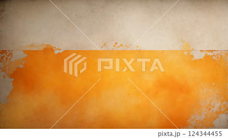 yellow paint grunge wall background. Abstract blank 124344455
