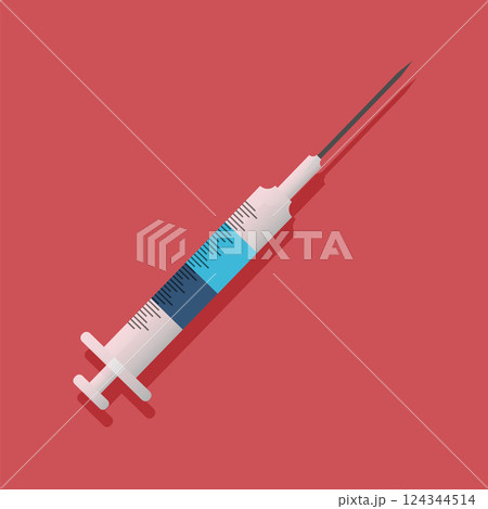 Medical Syringe Injection Medical Syringe Injection 124344514