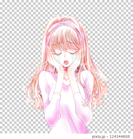 Woman crying Woman crying 124344688