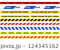 police tape seamless 124345162