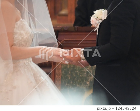 結婚式指輪交換 124345524