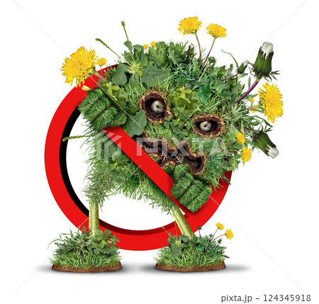 Garden Weeds Monster Symbol Garden Weeds Monster Symbol 124345918