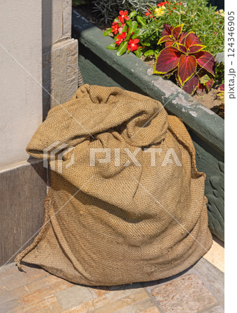 Jute Sack Bag Jute Sack Bag 124346905