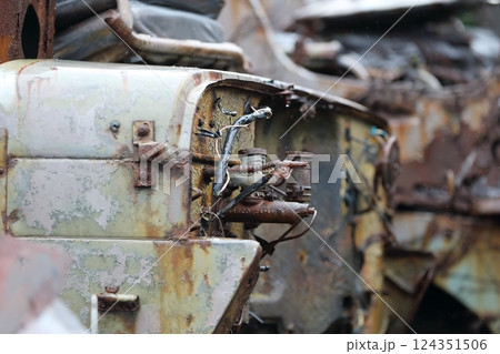 古びた車 イメージ 古びた車 イメージ 124351506