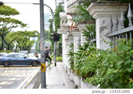 おしゃれな路地 124351800