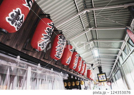 [天満]レトロな飲み屋街の風景 124353076