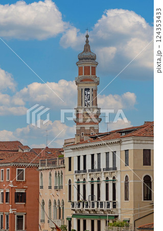 Tower on Venice roof Tower on Venice roof 124353433