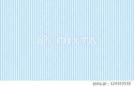 ゆらゆらと揺らぐ青と水色のストライプ ゆらゆらと揺らぐ青と水色のストライプ 124353559