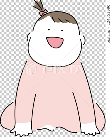 Crawling baby_Natural 124353990