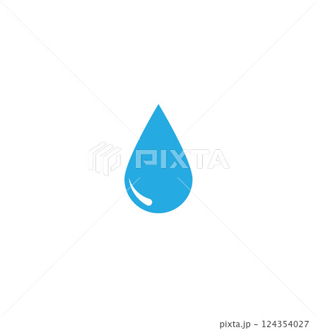 water drop icon vector water drop icon vector 124354027