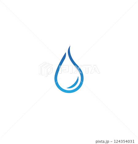 water drop icon vector water drop icon vector 124354031