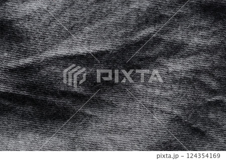 グレーの布地の背景素材 グレーの布地の背景素材 124354169