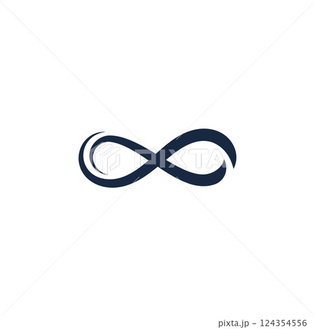 letter x infinity logo design icon letter x infinity logo design icon 124354556