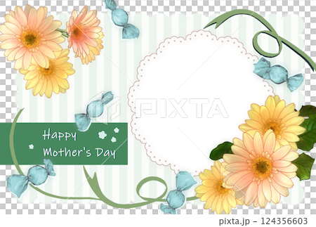 母の日のメッセージカード 母の日のメッセージカード 124356603