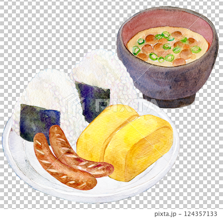 水彩插畫：這套很好 124357133