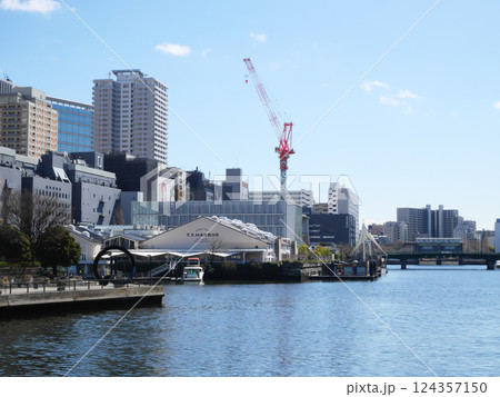 水辺から見る東京景観|天王洲アイル 水辺から見る東京景観|天王洲アイル 124357150