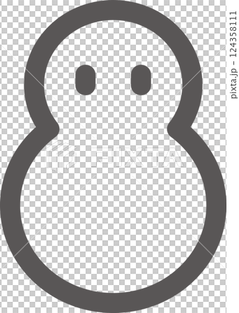 簡單的天氣圖示(雪人) 簡單的天氣圖示(雪人) 124358111