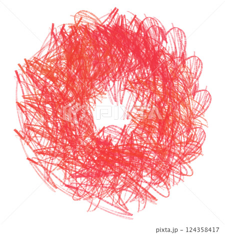 letter o made with white dots 124358417
