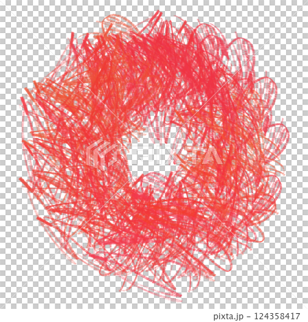 letter o made with white dots 124358417