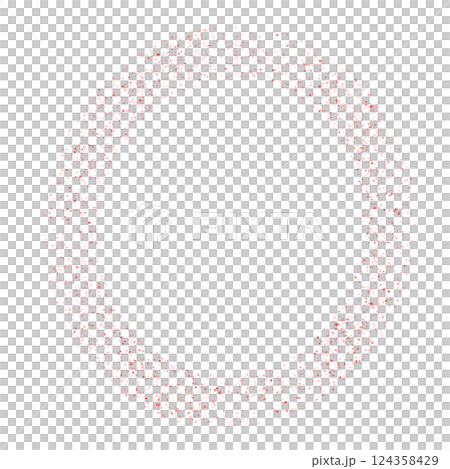 letter o made with white dots 124358429