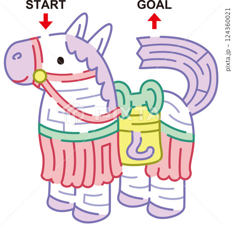 馬の迷路 124360021