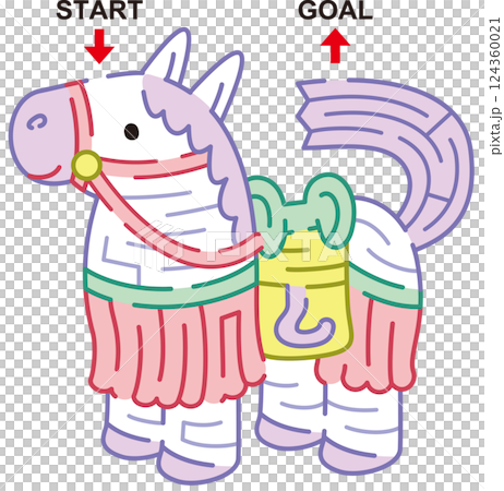 馬の迷路 124360021