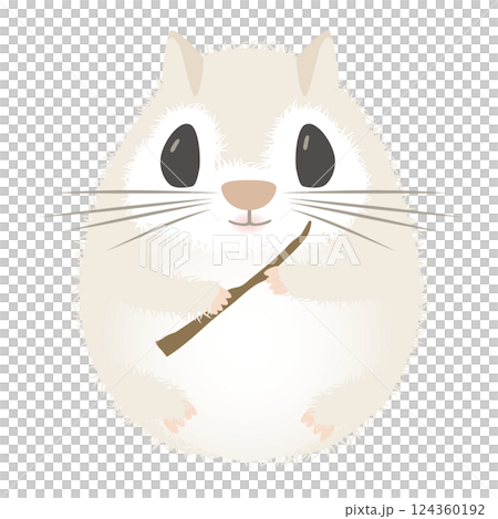 エゾモモンガ　イラスト素材 124360192