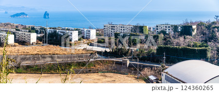 池島2025　四方山からの眺め　パノラマ【長崎市】 124360265