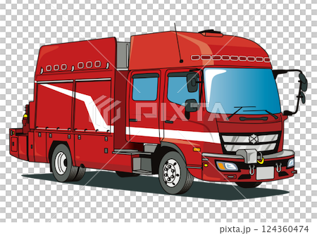 救援車 124360474