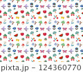 北欧風パターン 124360770