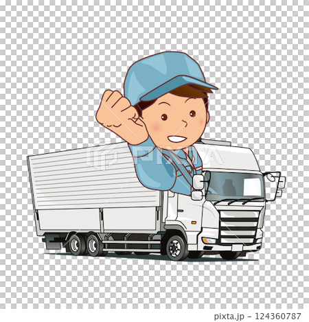 Truck driver Truck driver 124360787