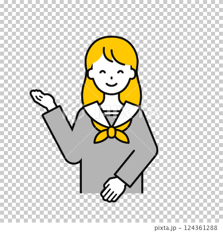上半身pose_簡單女學生20 124361288