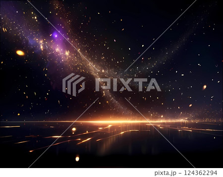 ゲーム背景 魔法エフェクト風炎のマジック発動効果 ゲーム背景 魔法エフェクト風炎のマジック発動効果 124362294