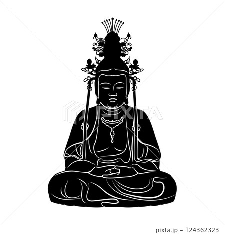 釈迦如来像 釈迦如来像 124362323