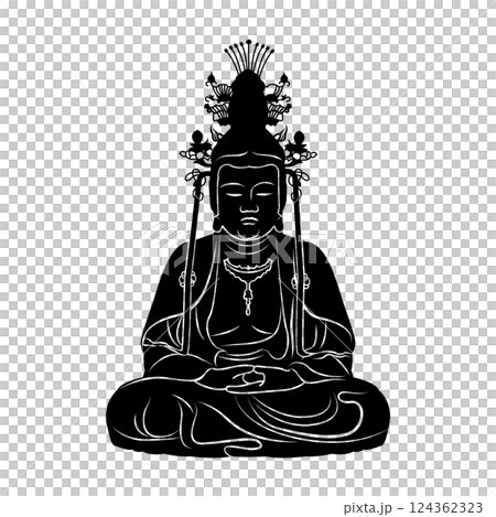 釈迦如来像 釈迦如来像 124362323