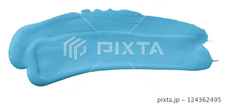 Light blue brush isolated on transparent background Light blue brush isolated on transparent background 124362495